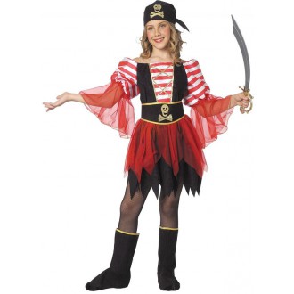 Piráti - Dětský kostým Pirátka 2