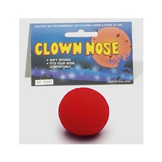 Klauni - Molitanový klaunský nos červený I