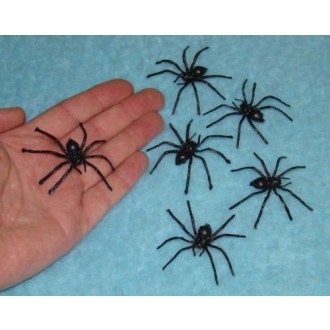 Halloween,Horor - Pavouk plastový malý