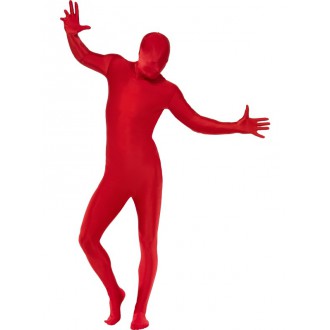 Kostýmy - Celotělový overal červený
