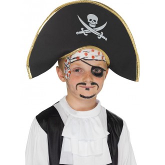 Piráti - Dětský klobouk Pirátský kapitán