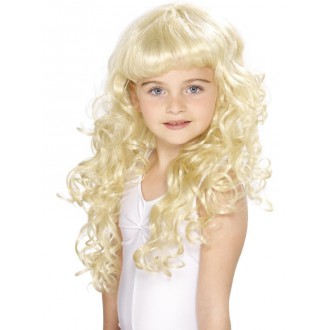 Paruky - Dětská paruka Princezna blond
