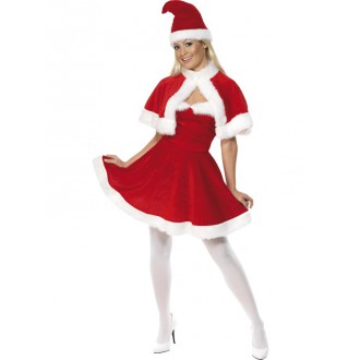 Kostýmy - Dámský kostým Miss Santa I
