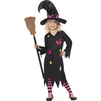 Čarodějnice - Dětský kostým Čarodějnice IV