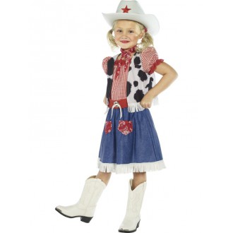 Kovbojové - Dětský kostým Cowgirl