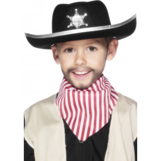 Kovbojové - Dětský plstěný šerifský klobouk
