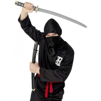 Karnevalové doplňky - Meč a pochva Ninja 73 cm