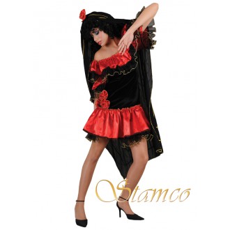 Kostýmy - Dámský kostým Tanečnice flamenga II