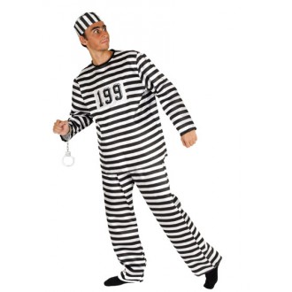Kostýmy - Pánský kostým Vězeň
