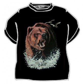 Vtipné trička / cedulky-certifikáty - Tričko Medvěd