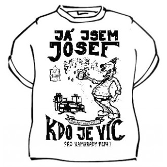 Vtipné trička / cedulky-certifikáty - Tričko Já jsem Josef, kdo je víc