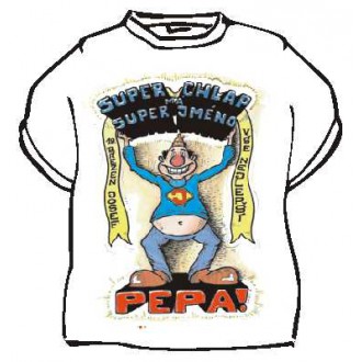Vtipné trička / cedulky-certifikáty - Tričko Super chlap Pepa