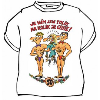 Vtipné trička / cedulky-certifikáty - Tričko Výročí Pro ženy 50