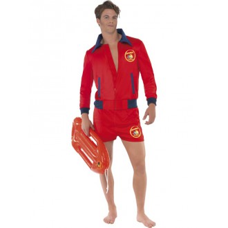 Kostýmy - Pánský kostým Baywatch Lifeguard