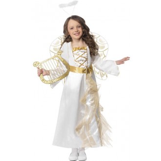 Mikuláš-Čert-Anděl - Dětský kostým Andělská princezna