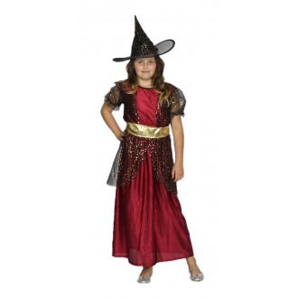 Čarodějnice - Dětský kostým Čarodějnice V