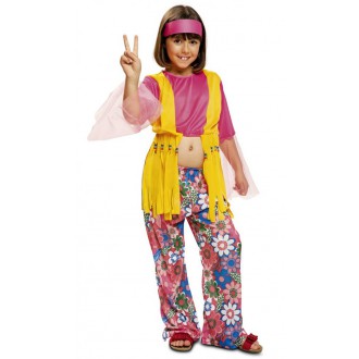 Hippie - Dívčí kostým Hippiesačka II