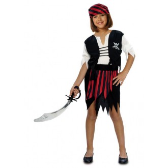 Piráti - Dětský kostým Pirátka 5