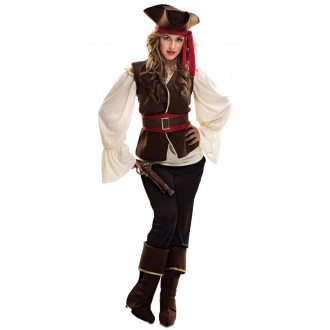 Piráti - Kostým Bukanýrka