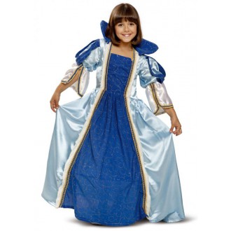 Kostýmy - Dětský kostým modrá Princezna