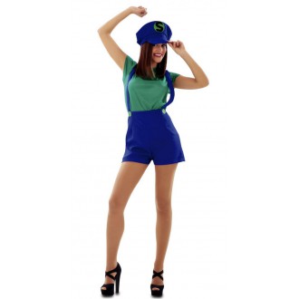 Kostýmy - Dámský kostým Super Lady zelená