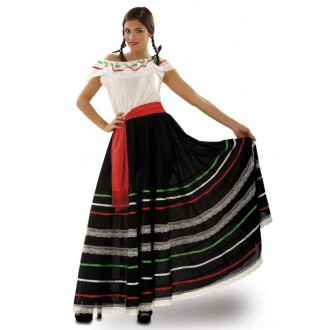 Kostýmy - Dámský kostým Mexičanka