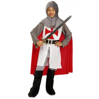 Kostýmy - Dětský kostým Středověký rytíř s pláštěm