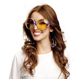 Hippie - Brýle Hippie pruhované