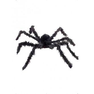 Karnevalové doplňky - Chlupatý pavouk 102 cm svítící oči