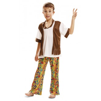 Hippie - Chlapecký kostým Hippiesák