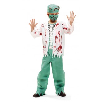 Halloween,Horor - Dětský kostým Zombie doktor Halloween