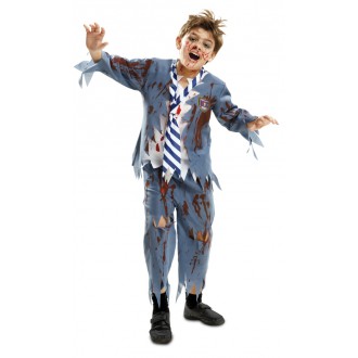 Halloween,Horor - Dětský kostým Zombie školák Halloween