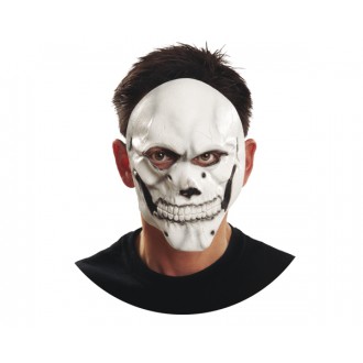 Halloween,Horor - Maska obličejová Lebka