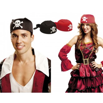 Piráti - Pirátský šátek červený I
