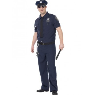 Povolání, řemesla, profese - Pánský kostým NYC policista