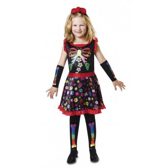 Halloween,Horor - Dětský kostým Veselá kostlivka