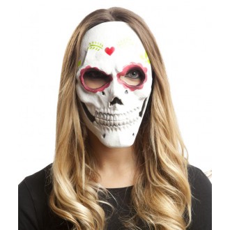 Halloween,Horor - Obličejová maska Katrina