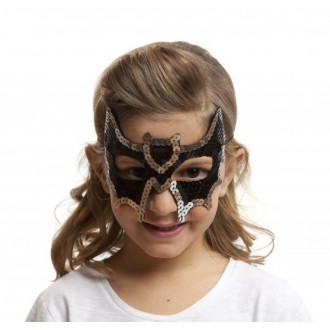 Masky - Škraboška dětská netopýr
