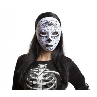 Masky - Maska Katrina bílo černá