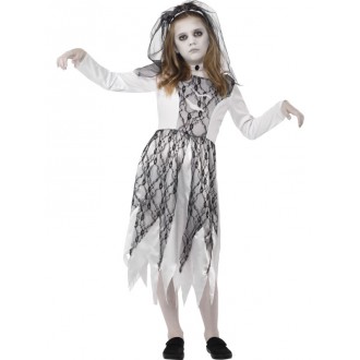 Halloween,Horor - Dětský kostým Duch nevěsty