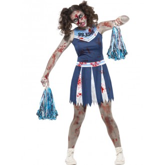 Halloween,Horor - Kostým Zombie cheerleader Halloween