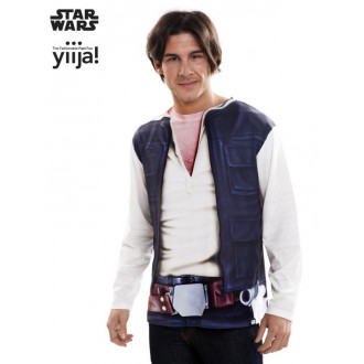 Vtipné trička / cedulky-certifikáty - Tričko 3D Han Solo