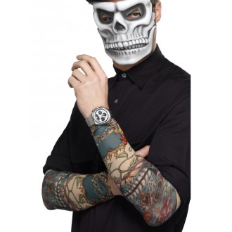 Halloween,Horor - Rukávy s tetováním Day of the dead