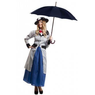 Kostýmy - Dámský kostým Mery Poppins
