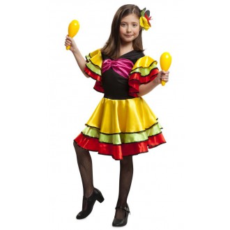 Kostýmy - Dívčí kostým Tanečnice rumby