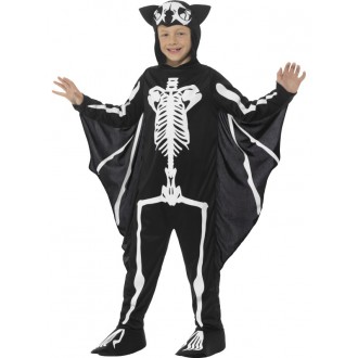 Halloween,Horor - Dětský kostým Kostra netopýra