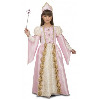 Princezny, víly - Dětský kostým Růžová královna