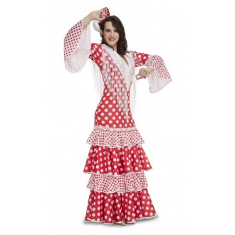Kostýmy - Dámský kostým Tanečnice flamenga