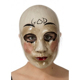 Halloween,Horor - Obličejová maska Žena