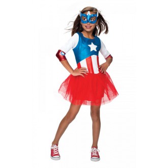 Televizní hrdinové - Dětský kostým Captain America I